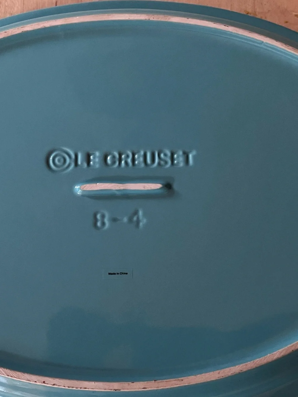 Le Creuset Large Oval Stoneware Serving Platter 16.6” Caribbean Blue